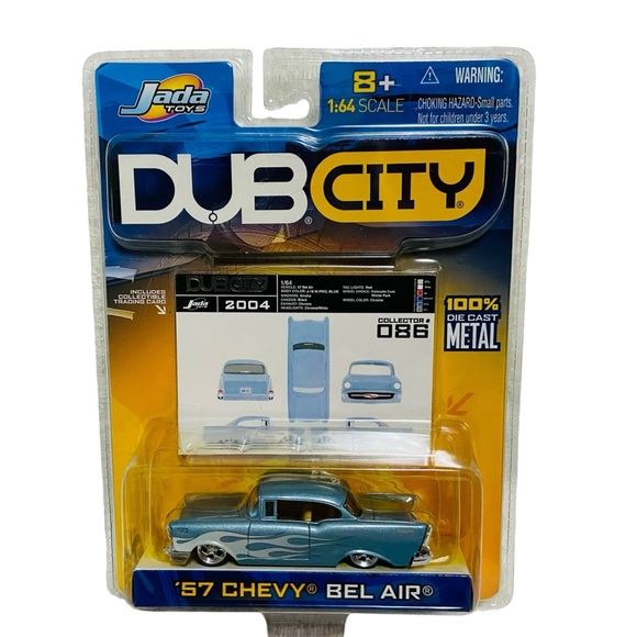 Jada Dub City 57 Chevy Bel Air Blue 
1:64 - Picture 8 of 8
